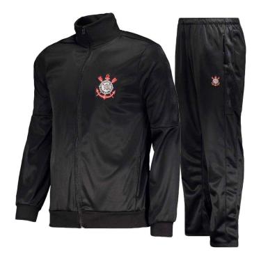 Imagem de Agasalho Corinthians Grant Jaqueta Calça Oficial Licenciado-Masculino