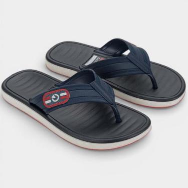 Imagem de Chinelo Cartago Paris II Masculino - Marinho - 39, 39