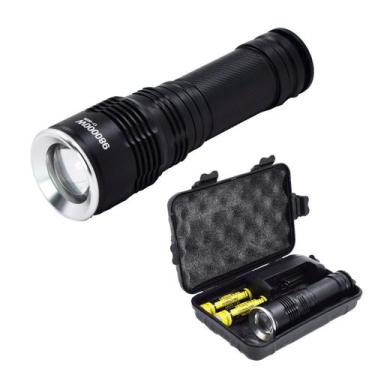 Imagem de Lanterna Tática Led Recarregável Portátil Potente Duração Compacta Mil