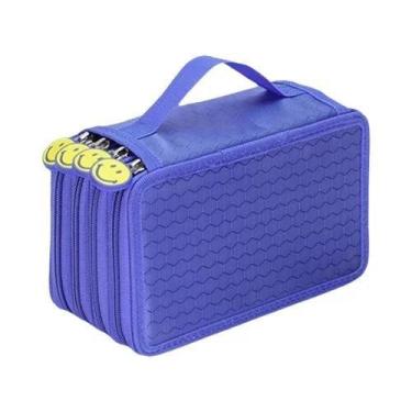 Imagem de Estojo De Lápis De Grande Capacidade Com 32/48/72 Furos, Bolsa Multifu