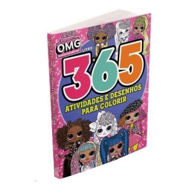 Imagem de Livro - LOL Surprise OMG Livro 365 Atividades e Desenhos para Colorir 