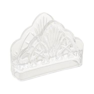 Imagem de Porta Guardanapos De Cristal Dublin Transparente 13cm Lyor