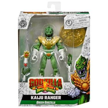 Imagem de Boneco Godzilla Verde + Acessórios - Power Rangers Kaiju