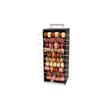 Imagem de Churrasqueira Assador 10 Espetinhos A Gás 55 Cm Portátil Infravermelho Aço Carbono Ag10 - Arke