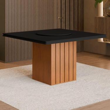 Imagem de Mesa de Jantar Quadrada com Tampo Giratório 8 Lugares Multimóveis CR50
