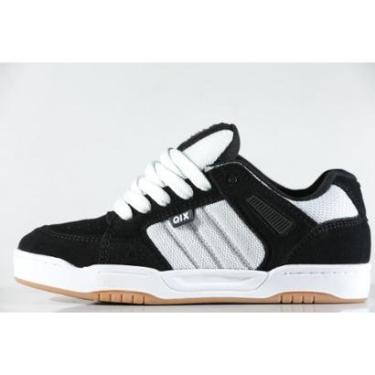 Imagem de Tênis Qix - Square Preto/Branco/Latex-Masculino