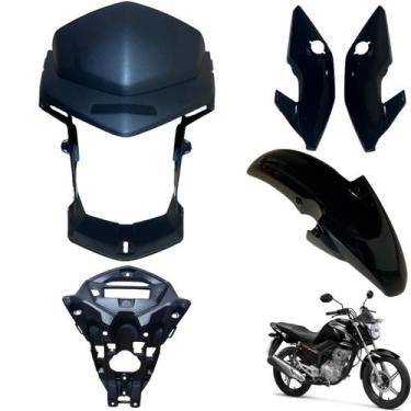 Imagem de Frente Frontal Farol Cg Fan 160 2016 até 2021 + Paralama Dianteiro - S