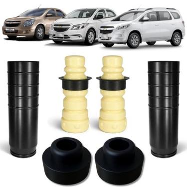Imagem de Kit Calço Batente Coif Amortecedor Traseiro Onix Cobalt Spin - Borfix