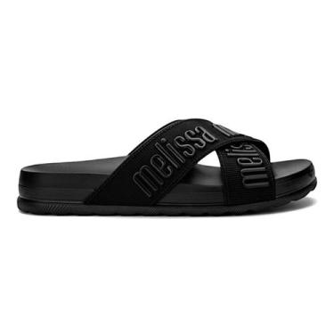 Imagem de Chinelo Melissa Cozy Slide M Lover II Feminino, Preto, 36