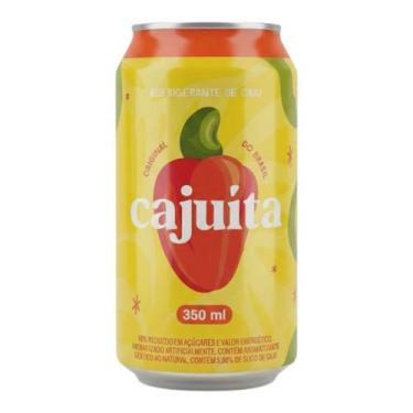 Imagem de Refrigerante de Caju Cajuíta Lata 350ml