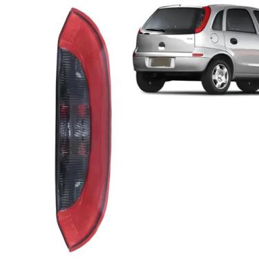 Imagem de Lanterna traseira corsa hatch 2003 a 2012 bicolor fumê ld - AUTOMOTIVE
