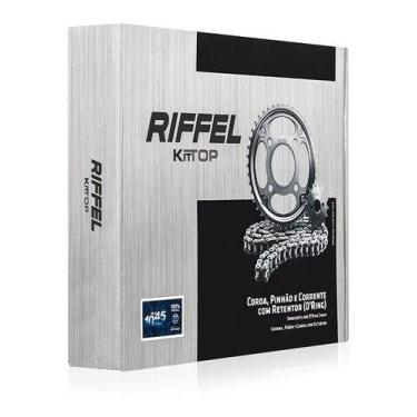 Imagem de Kit Relação Transmissão Riffel Bros 160 Xre 190 Com Retentor