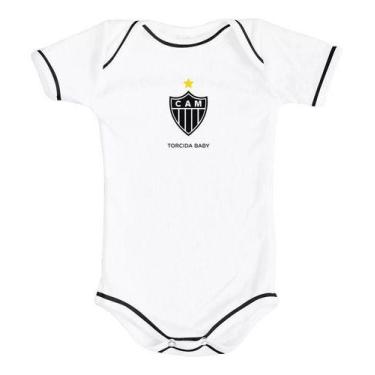 Imagem de Body Atlético Mineiro Roupa Bebê Galo Torcedor Oficial, GG