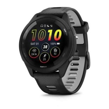 Imagem de Relógio Garmin Forerunner 265 Music Preto com Monitor Cardíaco de Puls