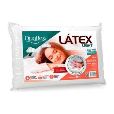 Imagem de Travesseiro latex light 14 cm - 50 x 70 - duoflex