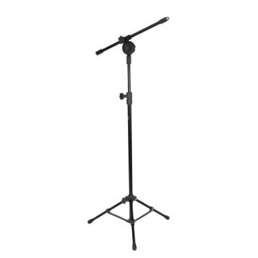 Imagem de Pedestal de microfone visão pe-2 preto com manipulo