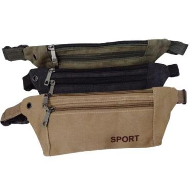 Imagem de Pochete Sport Resistente Unissex, Marrom