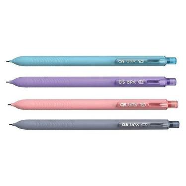 Imagem de Lapiseira CIS BPX 0,7 mm com Borracha e Grip Ergonômico, Lilas