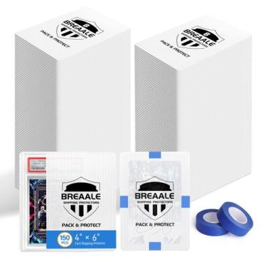 Imagem de Kit de envio para cards Breaale com 150 protetores 10 x 15 cm