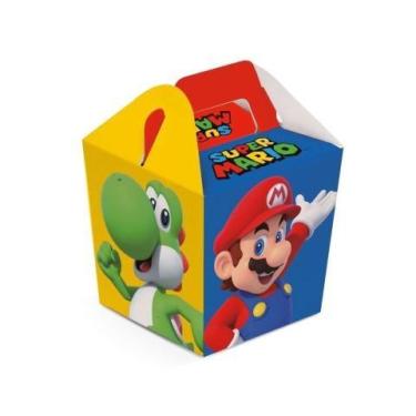 Imagem de Caixa Sushi Festa Super Mario Bros 6,5 x 6,5 x 7,5 cm 8 Uni Cromus - I