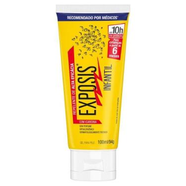 Imagem de Repelente Gel Infantil Exposis Sem Perfume 100ml