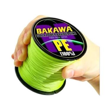 Imagem de Linha De Pesca Trançada PE 4X Fios Multifilamento Lisa Pesca Fly Carpa