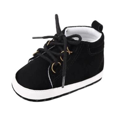 Imagem de Sapatos De Algodão Para Bebês Com Sola Antiderrapante Para Meninos E M