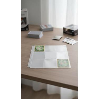 Imagem de 20 Folhas Refil Plástico para Cards A4 9 Bolsos - Congratulations Stor