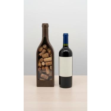 Imagem de Caixa Porta Rolhas Madeira MDF 39cm Decoração Casa - Congratulations S
