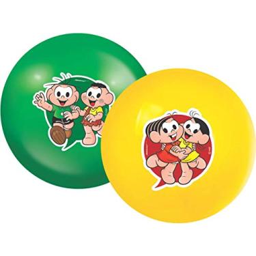 Imagem de Bola Vinil Na Caixa Turma Da Mônica, Lider Brinquedos - 1 (UM) ITEM SORTIDO SEM OPÇÃO DE ESCOLHA DE COR