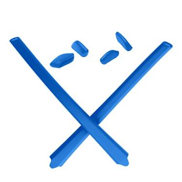 Imagem de Mryok Kits de reposição para ponteiras de orelha Oakley Flak Draft OO9364 – Opt, Azul-celeste, One Size