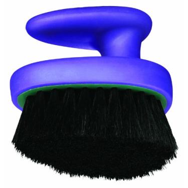 Imagem de Conair Equine FX Pincel para acabamento facial, cuidado profissional equino, verde/roxo