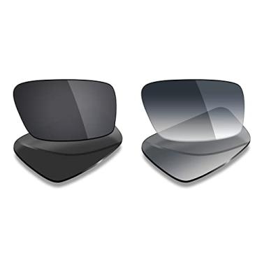 Imagem de 2 pares de lentes polarizadas de substituição da Mryok para óculos de sol Oakley Twitch – Opções