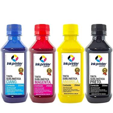 Imagem de Tinta Sublimática Inkprinter Para Sublimação (4x250ml)