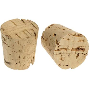 Imagem de Hillman 52021 Rolha de cortiça tamanho garrafa de 3,8 cm (diâmetro superior de 3,1 cm x tamanho nº 14), bege