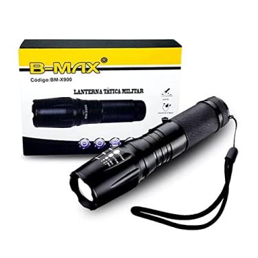 Imagem de Lanterna Tática Militar com Zoom Recarregável 800 Lumens B-MAX BM-X900