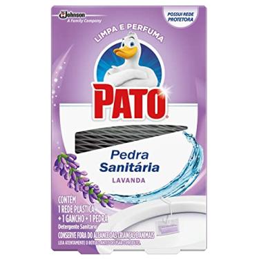 Imagem de Pato Pedra Sanitaria Lavanda, Desodorizador Sanitário, Limpeza Banheiro, 25g