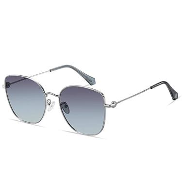 Imagem de Óculos de sol polarizados Óculos de sol de luxo leve Óculos de sol de tendência TAC óculos femininos de alta definição Óculos de sol versáteis da moda, 5, tamanho único