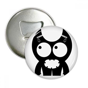 Imagem de Emblema Multifuncional Universe Alien Monster Criature Abridor de Garrafas Ímã de Geladeira