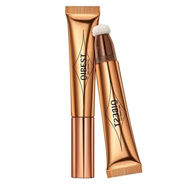 Imagem de Blush Líquido | Multi-Stick Cremoso 3 em 1 - Blush líquido e iluminador para maquiagem Caneta contorno Iluminador e cor para rosto e corpo Nanyaciv