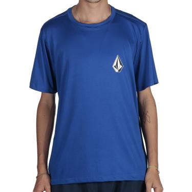 Imagem de Camiseta Volcom Lycra Stonetech Azul