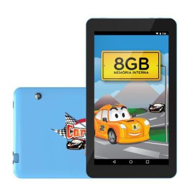 Imagem de Tablet Infantil Carrinhos Ht705 Android 7.1 8Gb Wi-Fi + Capa - How