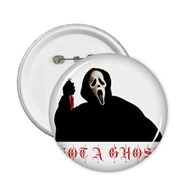 Imagem de Denying Devil Knife Blood Pins Emblema Emblema Acessório Decoração 5 peças