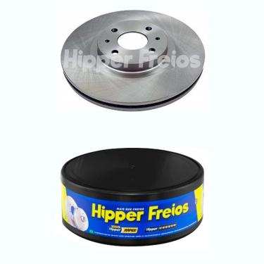 Imagem de Disco Freio Dianteiro 4 Furos Bravo 2011 a 2016 Hipper HF42