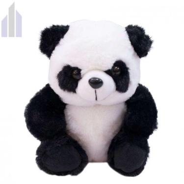 Imagem de Urso Panda Pelúcia Sentado 20cm Lindo Presente - Fofy Toys