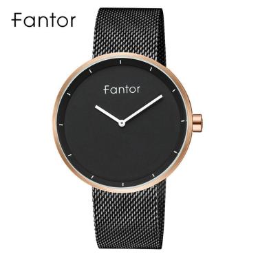 Imagem de Relógio Masculino Fantor Wf1011g à Prova D`água Cinza Escuro