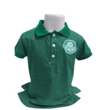 Imagem de Camiseta Polo Palmeiras Infantil Tam 4 - Revedor