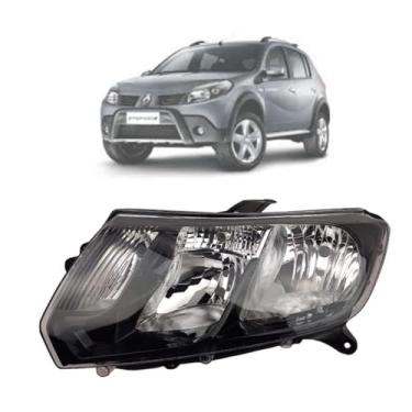 Imagem de Farol Duplo H1/h7 Sandero Stepway 2015-2019 Esquerdo Arteb