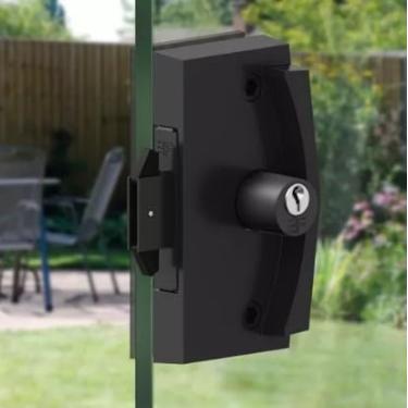 Imagem de Fechadura para Porta Correr vidro temperado/blindex 3530 OU 1510X com a contra ALVENRIA Blindex 8/10mm