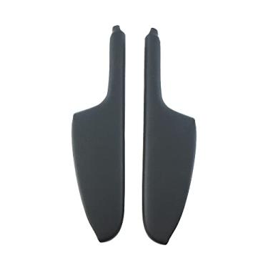 Imagem de KACEPAR Tampa da alça do apoio de braço da porta dianteira esquerda direita do carro, 83550-T2F capa do apoio de braço do painel da porta frontal, compatível com Honda Accord 2013-2017, preto